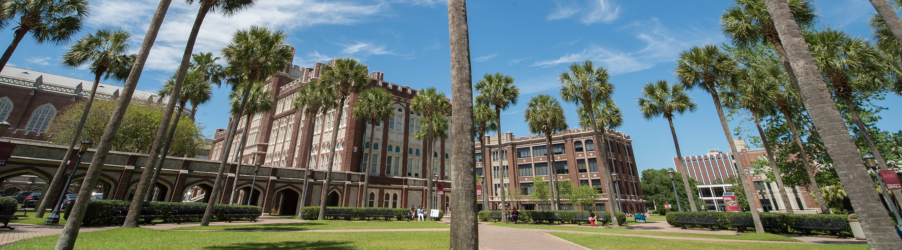 Palm Court monumental shot