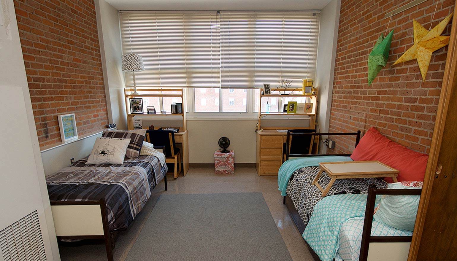 Biever Hall with two beds