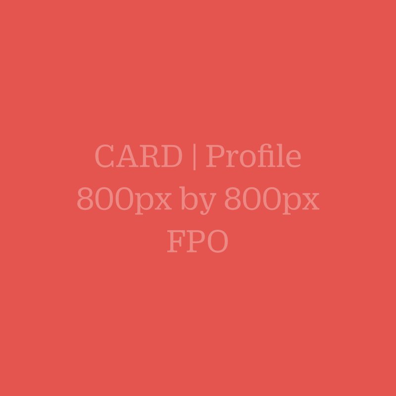 FPO Card Profile 800 x 800