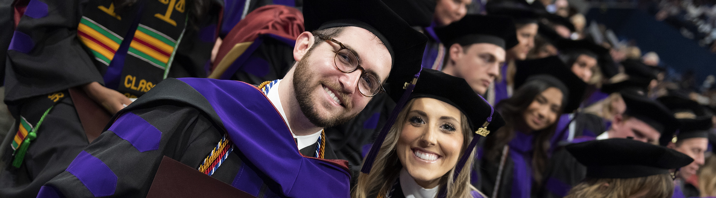 Loyola Students at Commencement