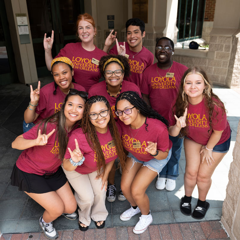Krewe Leaders at Wolf Pack Welcome
