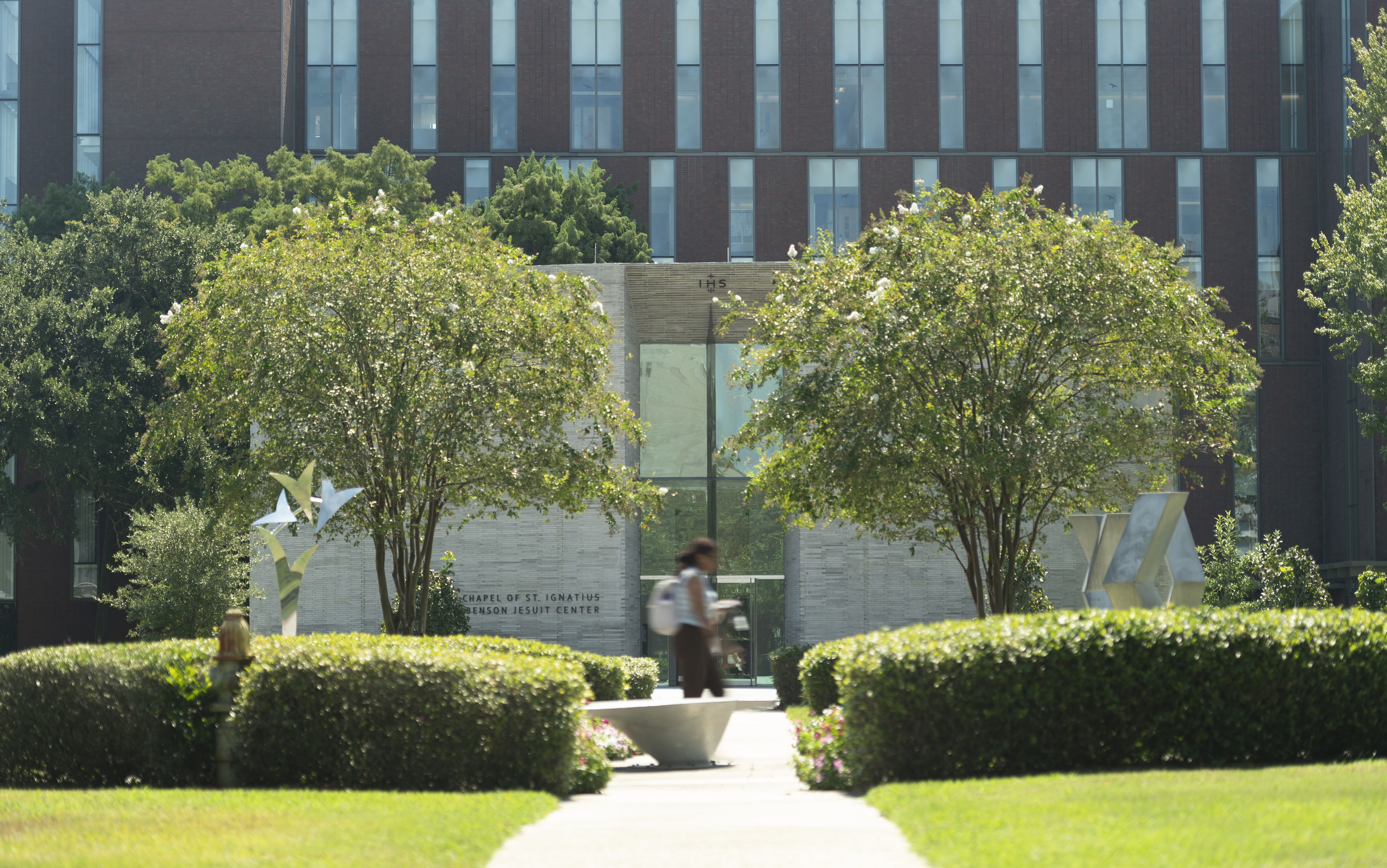 The Chapel of St. Ignatius and Gayle and Tom Benson Jesuit Center