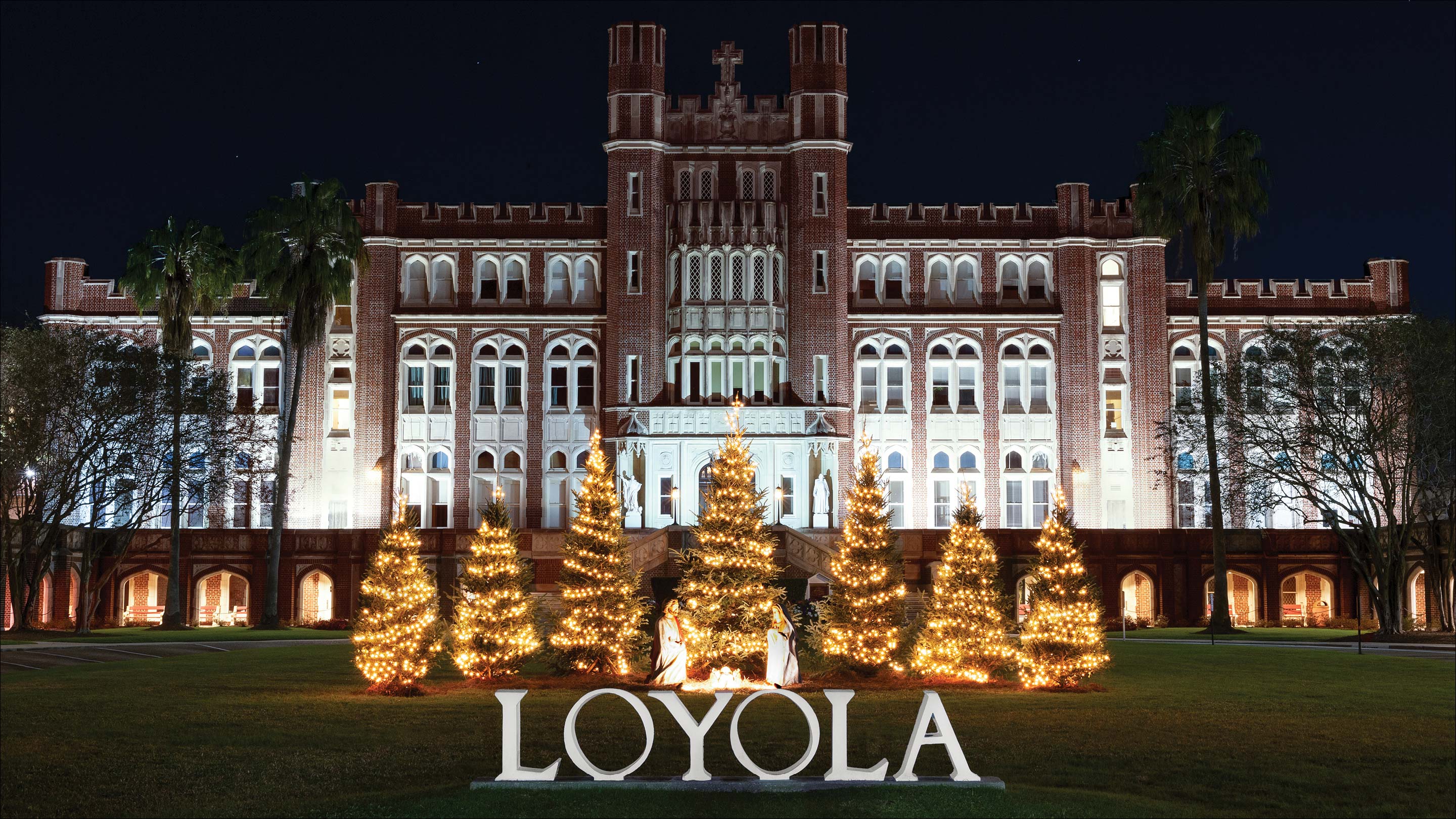 Merry Christmas and Happy Holidays from Loyola University New Orleans!