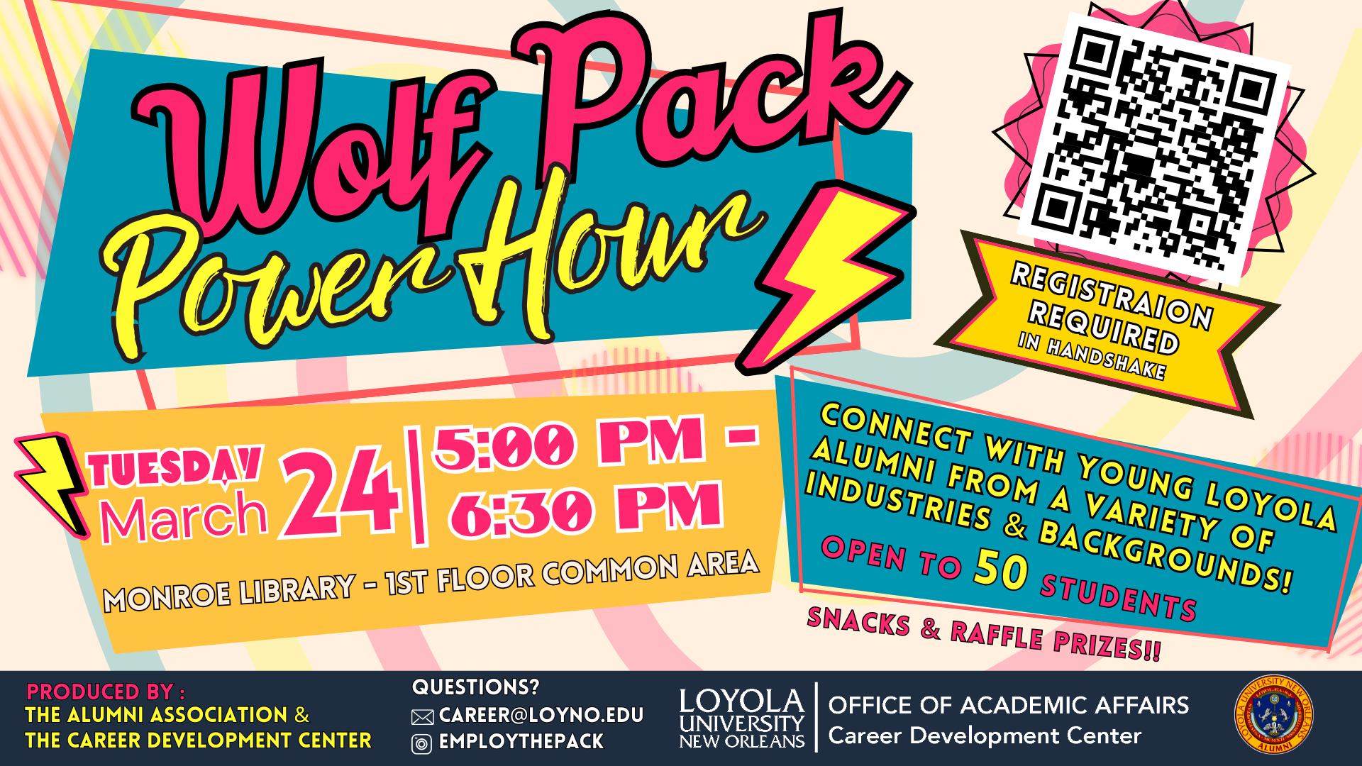 Wolf Pack Power Hour: Network with Loyola Young Alumni