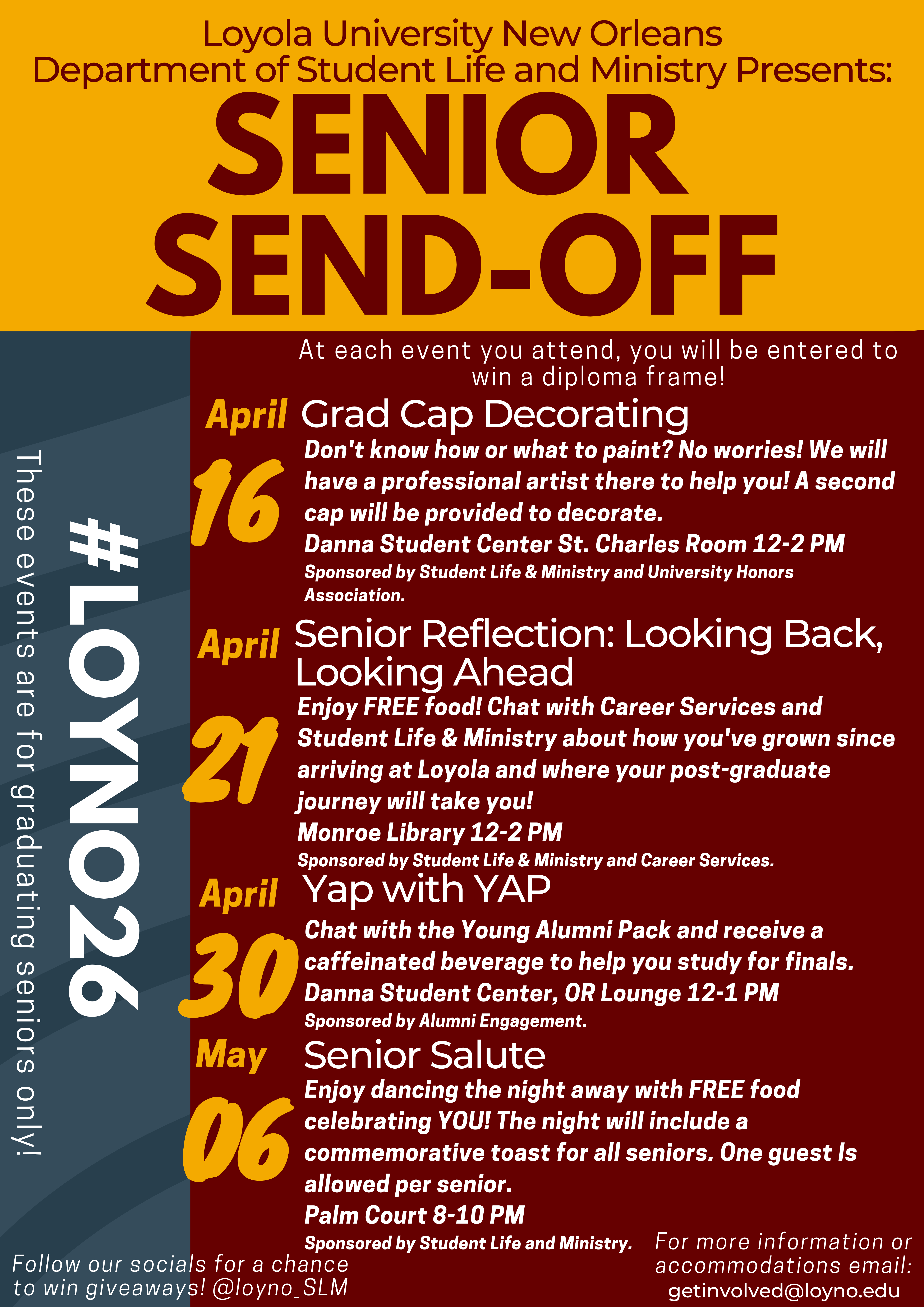 SENIOR SEND OFF