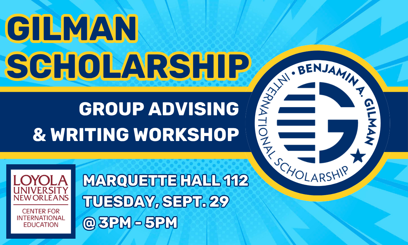 Gilman Group Advising & Essay Workshop