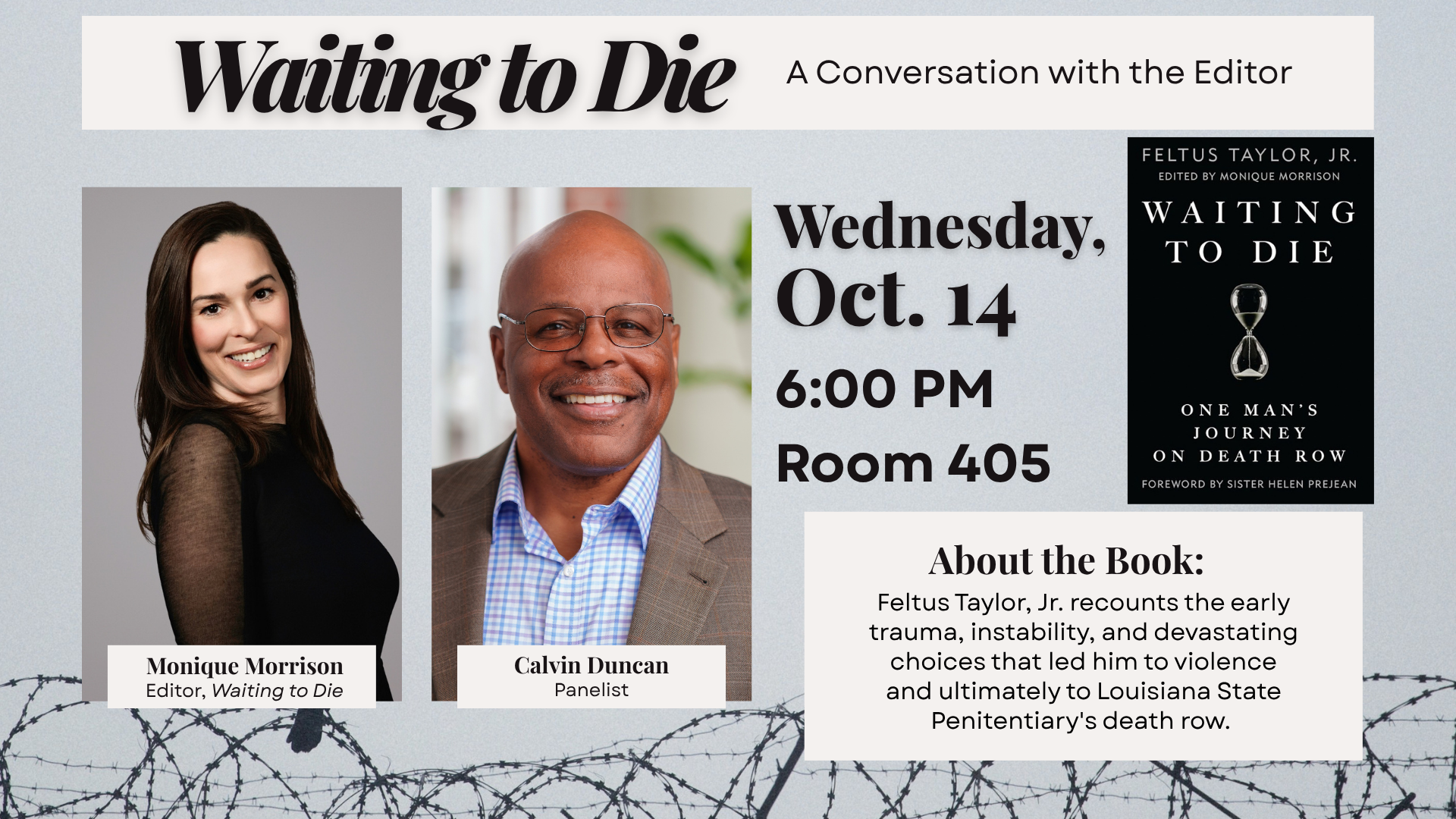 Waiting to Die Book Discussion