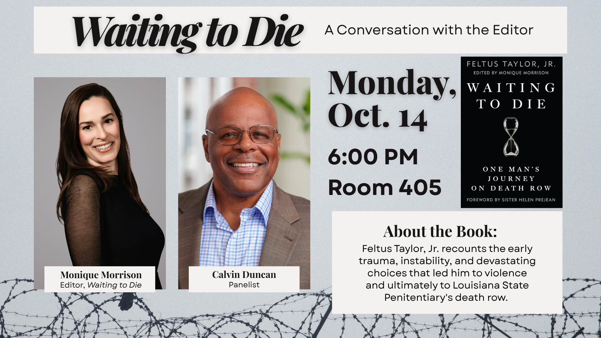 Waiting to Die Book Discussion